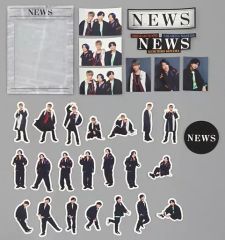 중고 シール・ステッカー NEWS フレークシール ポートレートシリーズ2023 「Johnny’s Shop」
