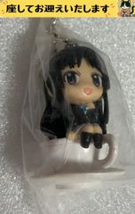 秋山澪　ティーカップ　フィギュアキーホルダー　f❌ちとやすばんらい❌　けいおん