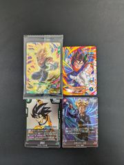 ドラゴンボールスーパーダイバーズ 미개봉 BUPPAパック+ベジット・孫悟空 Vジャンプ トランクス
