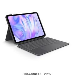 訳アリアウトレット Logicool ロジクール 11インチiPad Pro M5/M4 用 キーボード一体型ケース トラックパッド付 Combo Touch グラファイト iK1177GRA