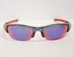 ★11411☆OAKLEY オークリー 24-376J FLAK JACKET フラックジャケット サングラス アジアンフィット 度入り