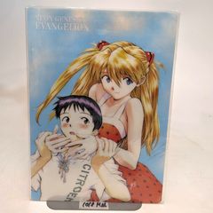 新世紀エヴァンゲリオン アスカ＆シンジ 下敷き アニメグッズ 중고 品