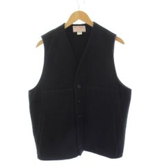 フィルソン FILSON GARMENT ウール ベスト ジャケット L 黒 /BM