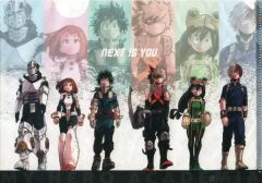 중고 クリアファイル 集合 ミニクリアファイル 「 나의 히어로 아카데미아 」 週刊少年ジャンプ 2018年17号付録