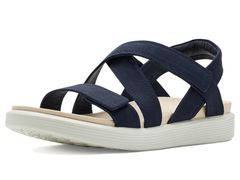 エコー レディース シューズ サンダル ECCO Soft Crosstrap Marine Nubuck