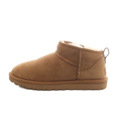 아그 오스트레일리아 UGG 오스트레일리아 클래식 Ultra Mini 무톤 부츠 발목 부츠 US8 25.0cm 차 브라운 1116109 MI ■OS ■SH