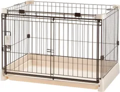 【期間限定】人気商品犬 90.5×62×61cm スチール アイボリー 90-60 156162 もっとお掃除簡単ペットサークル リ