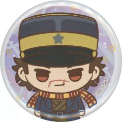 중고 バッジ・ビンズ 杉元佐一 缶バッジ 「セガ ラッキー 쿠지 ゴールデンカムイ Petit Art Collection」 C賞