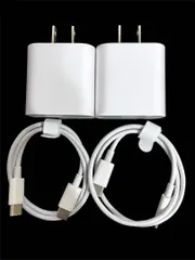 【期間限定】iPhone 15 16 急速充電器 USB-Cコネクタ 20W + USB Type-C ケーブル 2セット 急速充電