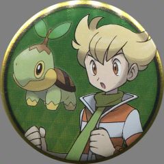 중고 バッジ・ピンズ キャラクター ライバル ナエトル 「ポケットモンスター 缶バッジコレクション ～シンオウ編～」 포켓몬 センター限定
