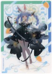 중고 キャラカード 兎田ぺこら 惑星 우사기 ノーマル 全身カラー 「バーチャルYouTuber ホロライブ トレーディングクリアブロマイド vol.2 兎田ぺこら」