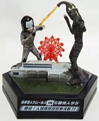 【中古】食玩 トレーディングフィギュア 誘拐怪人ケムール人VS三面怪人ダダ 無情! 人類捕獲高競争決戦!! 「名鑑シリーズEX ウルトラパノラマファイト ラウンド2」