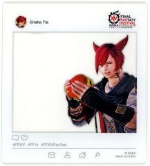 【中古】キャラカード [単品] グ・ラハ・ティア SNS風アクリルカード 「ファイナルファンタジーXIV ファンフェスティバル 2024 来場者お土産セット」