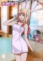 중고 キャラカード シェリル・ノーム バスタオル 「マクロスΔ×マクロスF×極楽湯・RAKU SPA マクロス40周年 絶対極楽!!!!!ふろンティア!! トレーディングブロマイド」
