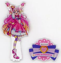 중고 아크릴 스탠드 아크릴 패널 キュアワンダフル みんななかよし!アクリルスタンド 「わんだふるぷりきゅあ!感謝祭」