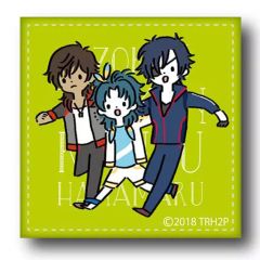 중고 バッジ・ピンズ キャラクター H.大倶利伽羅＆太鼓鐘貞宗＆燭台切光忠 レザーバッジ 「続 刀剣乱舞-花丸-」