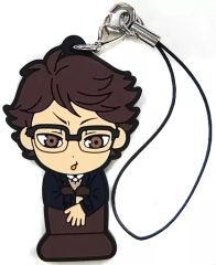 중고 ストラップ キャラクター 及川徹 観戦ラバーストラップ きゅんキャラいらすとれーしょんず " 이치방쿠지 ハイキュー!! 烏野高校VS白鳥沢学園高校」 I賞