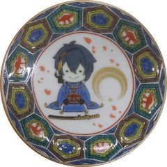 중고 皿・茶碗 三日月宗近 九谷焼豆皿 「刀剣乱舞-本丸博-2020」