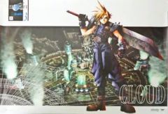 중고 ポスター アニメ Battle3 クラウド・ストライフ 「ファイナルファンタジーVII バンプレキャラポスター」