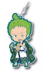 중고 ストラップ キャラクター ゾロ十郎 「トイズワークスコレクション にいてんごむっ! 원피스 ～ワノ国編～」