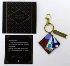 【中古】雑貨 フロイド・リーチ ラバーチャーム＆メッセージカードセット 「ディズニー ツイステッドワンダーランド バレンタインデーギフト2022」