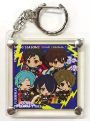 중고 雑貨 流星隊 CDジャケットアクリルキーホルダー 「あんさんぶるスターズ!!×animatecafe」