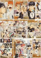 중고 ポスター アニメ 全9種セット「ハイキュー!! 名場面ポスター」