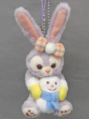 중고 雑貨 ステラ・ルー ダッフィー＆フレンズのウィンターホリデー ぬいぐるみストラップ 「Duffy and Friends-ダッフィー＆フレンズ-」 東京ディズニーシー限定