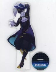 【中古】アクリルスタンド・アクリルパネル Mondo Crazy Raccoonビッグアクリルスタンド 「Crazy Raccoon×GiGOキャンペーン」
