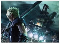 중고 ポスター アニメ ウォールスクロールポスターVol.1 クラウド・ストライフ 「ファイナルファンタジーVII リメイク」