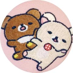【中古】バッジ・ピンズ チャイロイコグマ＆コリラックマ 「リラックマ トレーディング刺繍缶バッジ」