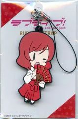 중고 ストラップ キャラクター 西木野真姫 ラバーストラップ Ver.巫女 「神田祭×ラブライブ!」
