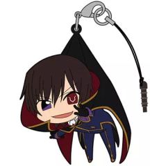 중고 ストラップ キャラクター ルルーシュ・ランペルージ つままれストラップ 「コードギアス 反逆のルルーシュR2」