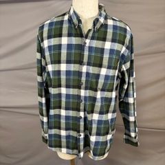 T-623 USA古着 Weatherproof Vintage ウェザープルーフ ヴィンテージ コットン フランネル ネルシャツ チェック 長袖 ボタンダウン アメカジ トラッド メンズ XL