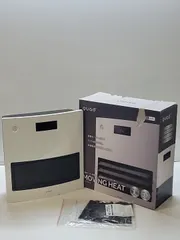 【中古品・2023年製】QUADS公式 QS211 自動ルーバー セラミックヒーター 大風量 パワフル 1200W エコ｜在庫あり