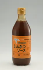 【期間限定】ヘルメス　無添加シリーズ　とんかつソース 　500ml 誕生日 プレゼント 