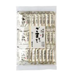 山田製油 京都山田 【新】石臼挽きすりごま小袋(白) 3g×27袋 無添加 直火焙煎 職人 手炒り 石臼挽き 個包装 メ｜在庫あり
