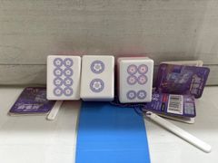 N5-93 △ 중고 빛나는! 마작 패 마스코트 열쇠 고리 3점 세트