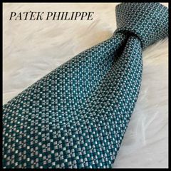 PATEK PHILIPPE GENEVE パテックフィリップ ネクタイ 2026 シルク 箱付き イタリア製　グリーン メンズ　高級感　ビジネス　フォーマル　プレゼント