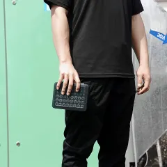 【54本収納】電池オーガナイザーボックス AA/AAA対応 耐久性PC素材 透明デザイン フォーム溝 家庭/ガレージ整理 アウトレット