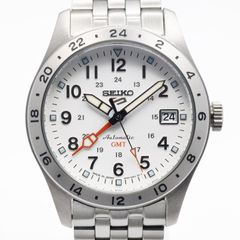 極美品 SEIKO 5 SPORTS セイコー ファイブスポーツ フィールド スポーツスタイル GMT SBSC009 4R34-00C0