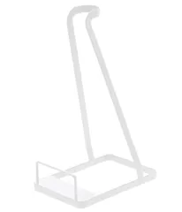 山崎実業(Yamazaki) スティッククリーナースタンド ホワイト 約W15×D24×H38cm タワー tower  新着