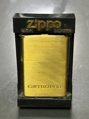 zippo carrozzeria GOLD カロッツェリア ゴールド 年代物 1998年製 前面刻印 デッドストック ｜在庫あり