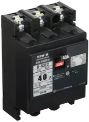 テンパール(Tempearl) Eシリーズ 経済タイプ 配線用遮断器 B-53EC(3P・3E・50AF) ｜在庫あり