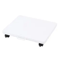 【送料無料】サンワダイレクト プリンター台 キャスター付き 幅48×奥行40cm 耐荷重35kg インクジェット複合機 対応 ホワイ