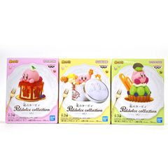 【未開封】星のカービィ Paldolce collection vol.7 A ハニートースト/B ポップコーン/C フルーツタルト 3種セット フィギュア