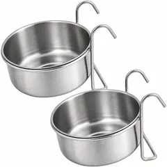 【激安】天玉堂 ペットボウル ハンガーボウル ステンレス 直径10cm ケージ取付 固定式 深型 餌入れ 水入れ 鳥 猫 犬 う