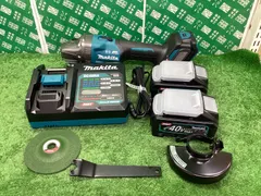 【未使用品】makita(マキタ) 100㎜ 40v 充電式ディスクグラインダ GA017GRMX / ITBL2ZA6 新着