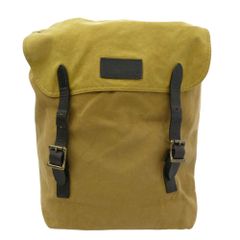 FILSON フィルソン レンジャー バックパック リュック レザー コンビ カーキ系【中古】
