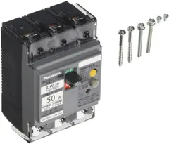 パナソニック(Panasonic) 漏電ブレーカ BJW-50型 3P3E OC付 50A 30mA BJW3503 [ アウトレット